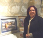 The President of the Girne Özgürada Lions Club, Mrs Şerife Çelikli